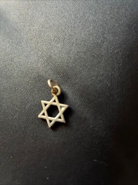 Silver Star of David Pendant Charm - Women Jewelry